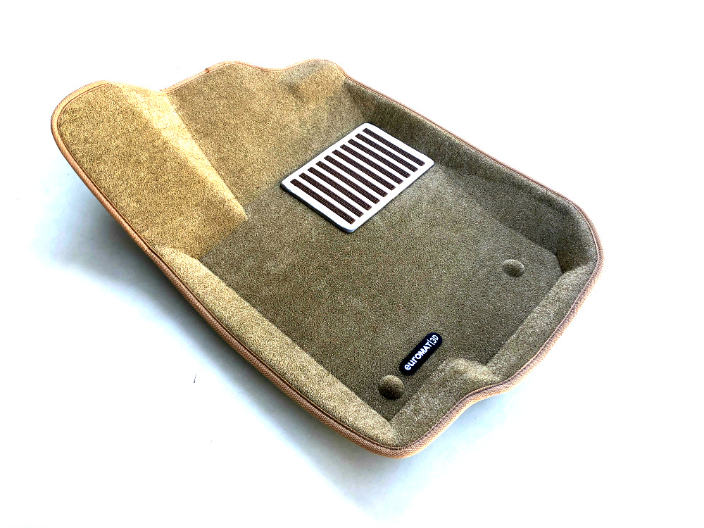 Коврики салона текст. 3D euro-std MERCEDES W166 (ML,GL,GLE, GLS-Class) (2015-) (БЕЖ) (EM3D) NP